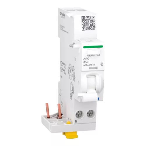 Schneider Electric Acti9 ARC iC40 A9TAB1640 ívzárlatvédelmi AFDD kioldómodul iC40 1P+N 40A