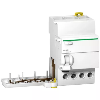   Schneider A9W24425 ACTI9 Vigi iC60 áram-védőkioldó, A osztály, 4P, 25A, 300mA