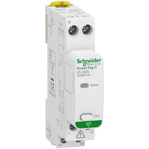 Schneider Electric A9XMC1D3 ACTI9 PowerTag C IO, monitor-control egység