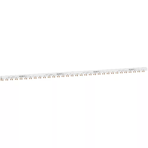Schneider Electric Acti9 fésűs gyűjtősín, 3P+N, 80 A, 48 modul, 9 mm segédérintkező-hellyel – A9XPA748