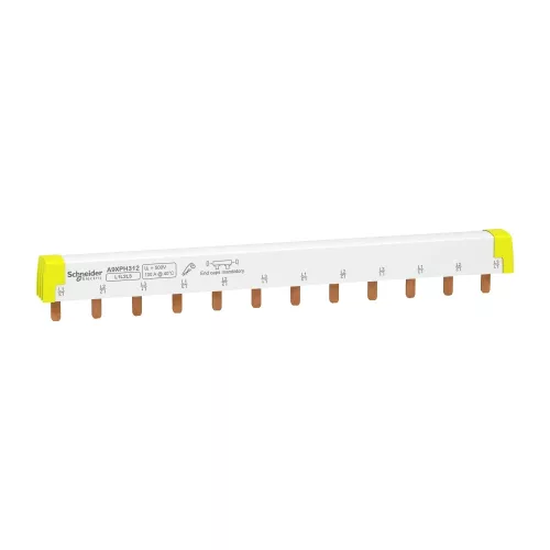 Schneider Electric Acti9 fésűs gyűjtősín, 3P, 100 A, 12 modul – A9XPH312