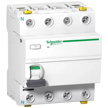 Schneider Electric Acti9 iID A9Z32440 A-SI Super Immunised áram-védőkapcsoló Fi-relé 4P 40A 100mA