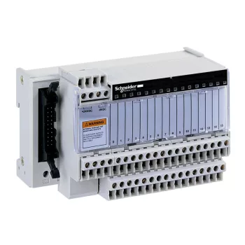   Schneider ABE7H16R21 16 DI/O, 24VDC, Lexcomm.Term.Rail, Screw connec.