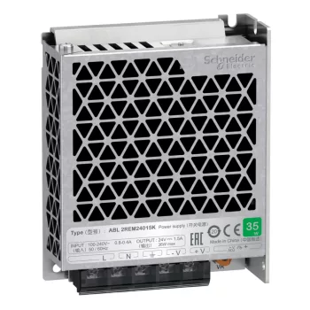   Schneider Electric ABL2REM24015K Modicon ABL2 tápegység, panelre szerelhető, 1f, 24 VDC, 35 W