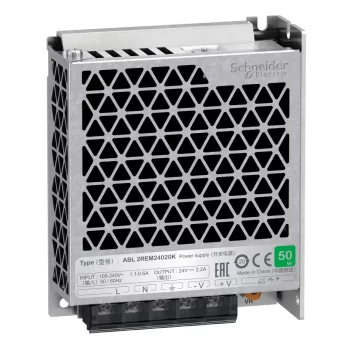   Schneider Electric ABL2REM24020K Modicon ABL2 tápegység, panelre szerelhető, 1f, 24 VDC, 50 W