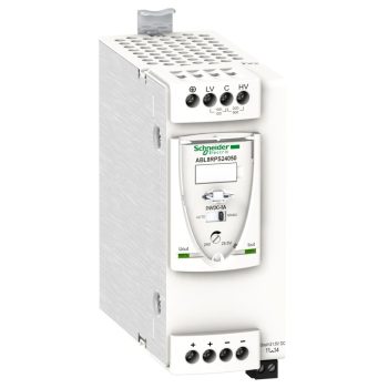   Schneider ABL8RPS24050 ABL8 tápegység, 1f-2f, 230-400VAC/24VDC, 5A, DIN sínre szerelhető