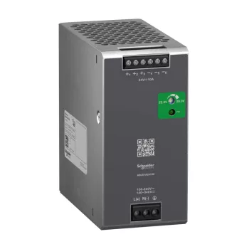  Schneider Electric ABLS1A24100 Modicon Optimized tápegység, DIN sínre szerelhető, 1f, 24 VDC, 10 A, 240 W