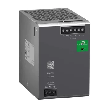   Schneider Electric ABLS1A24200 Modicon Optimized tápegység, DIN sínre szerelhető, 1f, 24 VDC, 20 A, 480 W