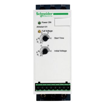   Schneider Electric, Altistart, ATS01N112FT, lágyindító 12A, 1f 1,5Kw 230V vagy 3f 2,2-5,5Kw 230-400V motorokhoz, Altistart 01 (Schneider ATS01N112FT)