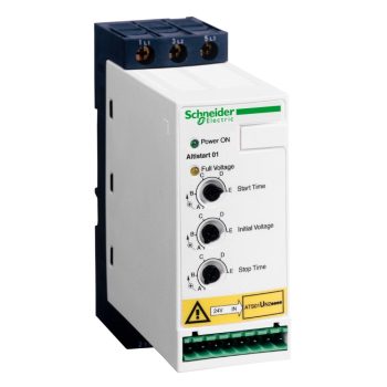   Schneider Electric, Altistart, ATS01N212QN, lágyindító 12A, 3f 5,5Kw 380-415V motorokhoz, Altistart 01 (Schneider ATS01N212QN)