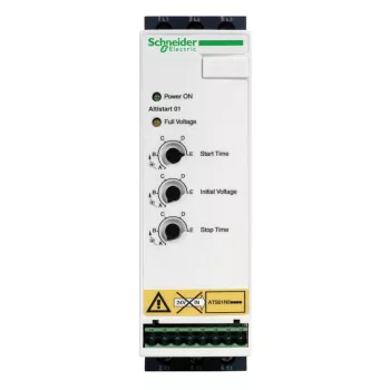   Schneider Electric ATS01N232LU Altistart 01 lágyindító / lágyleállító, 32A, 7,5kW, 3f, 200…240VAC, 2 vezérelt fázis