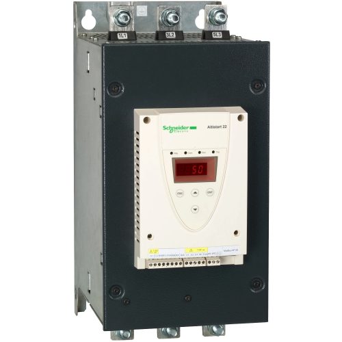 Schneider Electric ATS22C25S6U Altistart 22 lágyindító, 250A, 3f, 208…600VAC, 110VAC vezérlőfeszültség, Modbus RTU