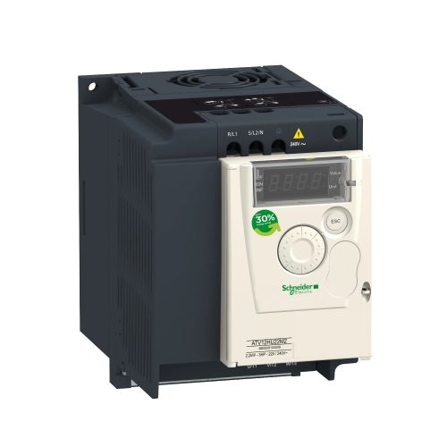 Schneider Electric ATV12HU15M2TQ ATV12 frekvenciaváltó 1,5kW/230V/1f. (7db)