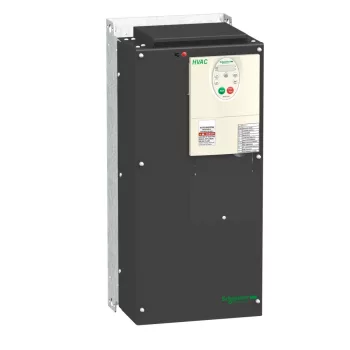   Schneider ATV212HD45N4 frekvenciaváltó 45 kW, 3 fázis, 380..480V AC, C2 osztályú EMC szűrővel, IP21 (Altivar 212 épületes alkalmazásokra)