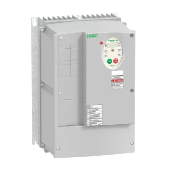   Schneider ATV212WU30N4C frekvenciaváltó 3 kW, 3 fázis, 380..480V AC, C1 osztályú EMC szűrővel, IP55 (Altivar 212 épületes alkalmazásokra)