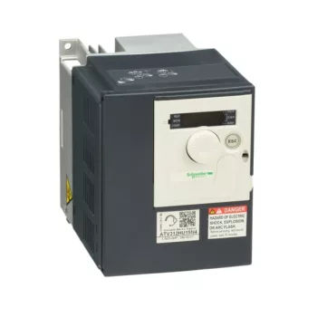   Schneider ATV312HU15N4 ATV312 frekvenciaváltó változtatható sebességű hajtás ATV312 - 1,5kW - 4,2kVA - 61W - 380..500 V - 3 fázisú táp