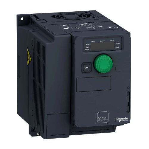 Schneider ATV320U04N4C frekvenciaváltó 0,37 kW, 3 fázis, 380..500V AC, IP20, kompakt kivitel (Altivar Machine 320)