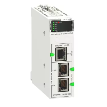   Schneider Electric BMENOC0321C X80 kommunikációs modul, NOC control, lakkozott