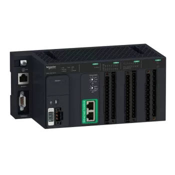  Schneider Electric BMKC8030311 Modicon MC80 logikai vezérlő, 8 DI + 12 DO + 2 HSC + 4 AI (-20…20 mA / -10…10 V), 1 soros Modbus, 1 CANopen, 2 Ethernet
