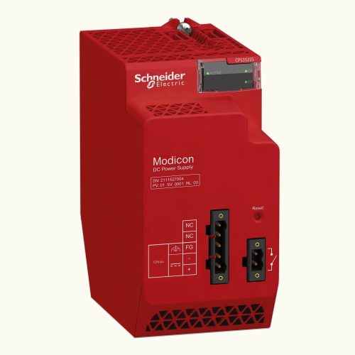 Schneider Electric BMXCPS3522S X80 tápegység, biztonsági, 100…150 VAC, 36W