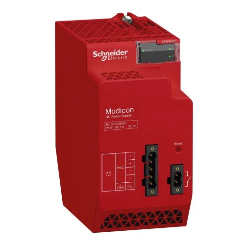 Schneider Electric BMXCPS4022S X80 tápegység, redundáns, biztonsági, 24…48 VDC, 40W