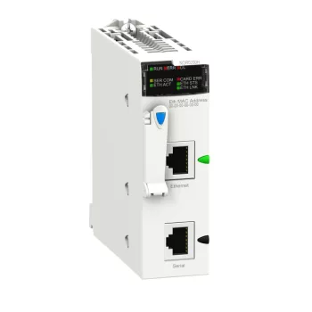   Schneider BMXNOR0200H M340 H RTU modul 1 ETHERNET / 1 soros port