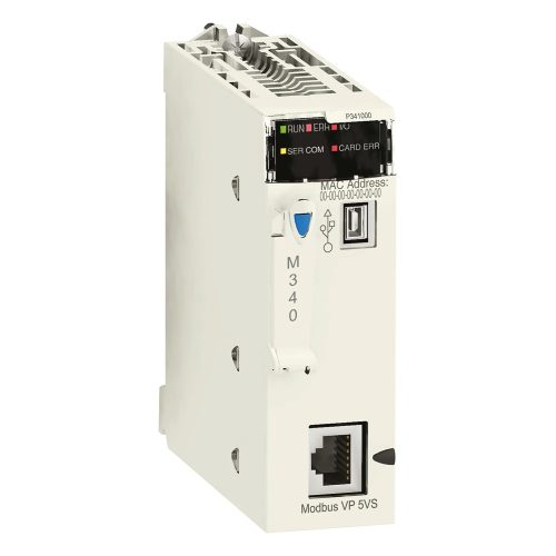 Schneider BMXP341000 L1 Processzor Modbus porttal, SD kártyával