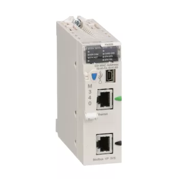   Schneider BMXP342020 L2 Processzor Modbus és Ethernet porttal, SD kártyával