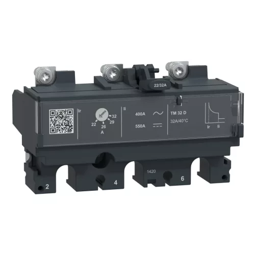 Schneider ComPacT NSX100 3P3D 32 A TMD kioldóegység