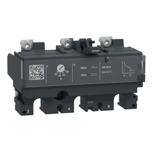 Schneider ComPacT NSX100 3P3D 50 A TMD kioldóegység