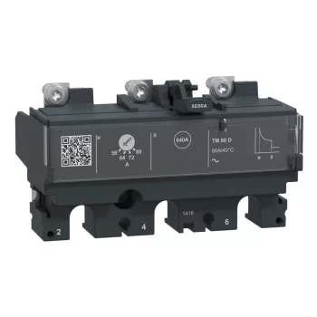 Schneider ComPacT NSX100 3P3D 80 A TMD kioldóegység