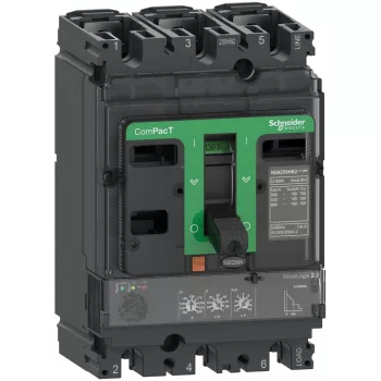 Schneider ComPacT NSX100B 3P3D 100 A ML2.2 kompakt megszakító, 25 kA