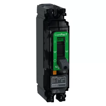 Schneider ComPacT NSX100M 1P 16 A TMD kompakt megszakító, 40 kA