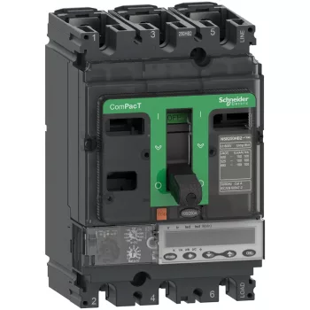 Schneider ComPacT NSX100R 3P3D 100 A ML5.2E kompakt megszakító, 200 kA