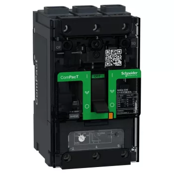 Schneider ComPacT NSXm100E 3P 63 A TM-D kompakt megszakító, 16 kA, EverLink csatlakozó