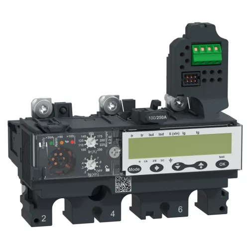 Schneider ComPacT NSX250 3P3D 250 A ML6.2E kioldóegység