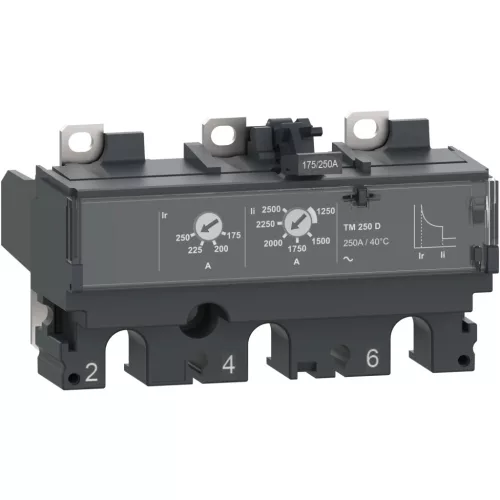 Schneider ComPacT NSX250 3P3D 200 A TMD kioldóegység