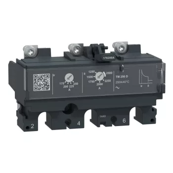 Schneider ComPacT NSX250 3P3D 250 A TMD kioldóegység