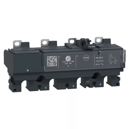 Schneider ComPacT NSX250 4P4D 160 A TMD kioldóegység