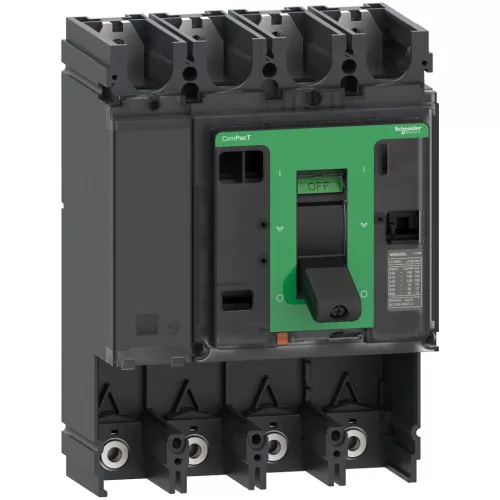 Schneider ComPacT NSX400N 4P 400 A alapkészülék, 50 kA