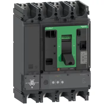 Schneider ComPacT NSX400HB2 4P4D 250 A ML2.3 kompakt megszakító, 100 kA