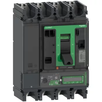 Schneider ComPacT NSX630F 4P4D 570 A ML7.3E kompakt megszakító, 36 kA