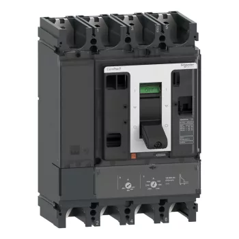 Schneider ComPacT NSX630F 4P4D 500 A TMD kompakt megszakító, 36 kA, egyenáramú (DC)