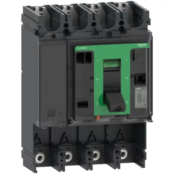 Schneider ComPacT NSX630S 4P 630 A alapkészülék, 100 kA