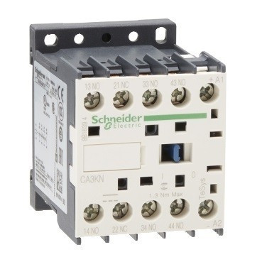 Schneider Electric CA3KN31BD, Segédkontaktor 10A, 24V DC vezerlés, 3 Záró + 1 Nyitó érintkező, csavaros csatlakozás (Segédkapcsoló CA3KN31BD) Schneider Electric CA3KN31BD, Segédkontaktor 10A, 24V DC vezerlés, 3 Záró + 1 Nyitó érintkező, csavaros csatlakozás (Segédkapcsoló CA3KN31BD)