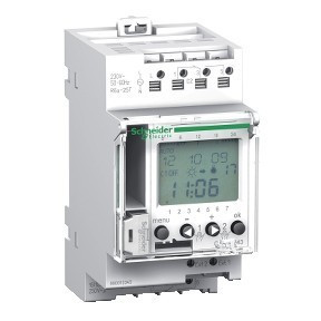 Schneider Electric, Acti9, CCT15243, programozható alkonykapcsoló időkapcsoló funkcióval IC ASTRO 16A, 2 kimenet, memóriakulcssal, Acti9 (Schneider CCT15243) Schneider Electric, Acti9, CCT15243, programozható alkonykapcsoló időkapcsoló funkcióval IC ASTRO 16A, 2 kimenet, memóriakulcssal, Acti9 (Schneider CCT15243)