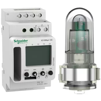   Schneider CCT15495 ACTI9 IC100kp+ 2C SMART programozható alkonykapcsoló