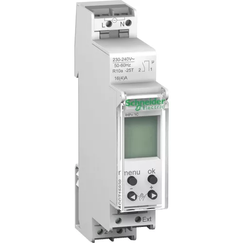 Schneider Electric Acti9 IHP+ 1c 18 mm CCT15838 kapcsolóóra 1 csatornás