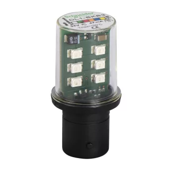 Schneider DL1BKB3 LED foglalatban, zöld