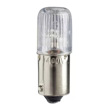   Schneider DL1CF220 víztiszta neon jelzéshez - BA 9s - 230 V / 2.6 W